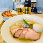 宍道湖しじみ中華蕎麦 琥珀 - 