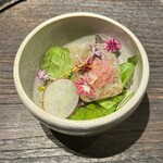 #肉といえば松田 - 生ハムサラダ