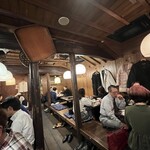 法善寺横丁 炉ばた焼 水かけ茶屋 - 店内