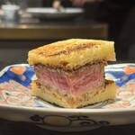 #肉といえば松田 奈良本店 - シャトーブリアンのカツサンド