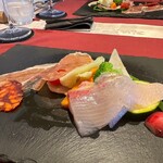 イタリア料理 住田 - 近藤ファームの野菜は味わい深く鮮魚とも良く合います。