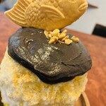 こひる庵 - たっぷりあるけど黒ごまクリーム美味しくて足りませんw