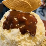 こひる庵 - 塩キャラメルみつは濃厚でもったり派でした！柔らかいキャラメル飲んでいるみたい