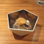 裕の輪 - 鮟肝ポン酢、姫島の岩垣