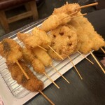 串カツぼっちゃんと恵比寿 - 