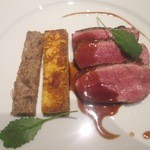 ラ・フェット ひらまつ - メインは、シャラン鴨のポワレ