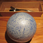 裕の輪 - (六品目) しらすとポルチーニ茸のパスタ、イカとハマグリ