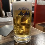 Shinise Okonomiyaki Oosaka Botedyuu - 生ビール