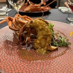 竜吟虎嘯 - 伊勢海老のロースト アジアの柑橘系の香り