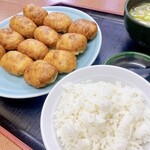 ホワイト餃子 - 焼き餃子12個の豚汁セット