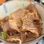 藪乃大作 - 豚の生姜焼きセット1050円