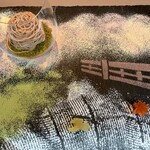 ryu no hige - デザート　モンブランアイス