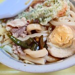 手打うどん 山椒 - この量で十分過ぎるほど青唐辛子の衝撃があります！かなりクセになります！