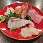 澤ノ屋 - お刺し身五種盛り