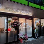 Leafis cafe ASAGAYA - 入口の雰囲気