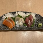 Kushiro - 旬の日替り鮮魚はこんな感じ。まあ、普通。