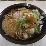 すかや 本店 - ネギと(ブランド不明)七味を振り