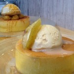 レモンと安納芋のパンケーキ