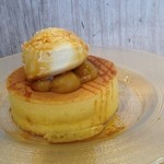 安納芋のパンケーキ