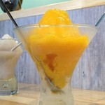 柿と梨のパンケーキ