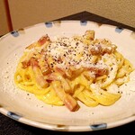 Sakanaya Nobukiyo - 気まぐれ料理　カルボナーラ