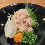 しおて - かわはぎ肝あえ