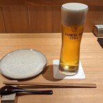 焼鳥 高澤 - 生ビール700円×4杯