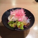 瓦そば すずめ - フレッシュお豆腐サラダ