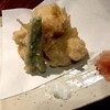 えぼし - 【白子の天ぷら】久しぶりに食べました♪熱々で衣は薄めでサクッ、中はクリーミーでトロリとした白子が安定の美味しさ(≧∇≦)b