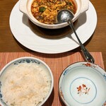 Chuugoku Shisen Shunsai Shushirakusan - 麻婆豆腐とライス