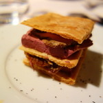 レストラン・セン - フォアグラとポルト酒のミルフィーユ仕立て