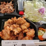 とんかつ 王龍 - 唐揚げ弁当