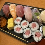 鮨 篠 - 料理写真:おまかせ握り上2750円税込