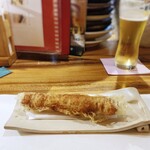 Chuuka Kabou Rindou - 白身魚とピータン豆腐のライスペーパー春巻