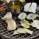 すみび焼肉　Da-Wa - 焼き野菜のバーニャカウダ