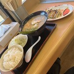 にんたまラーメン - ライスも追加