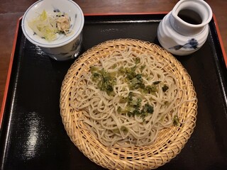 そば処 一休庵 - アルプスわさび蕎麦