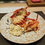 京風鉄板 はせ川 - 強肴　オマール海老半身