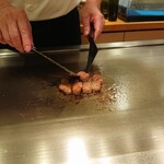 京風鉄板 はせ川 - サーロインをレアで