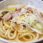 小諸そば - 香味肉うどん。