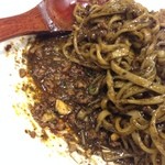 175°DENO担担麺 - 麺下の辛旨なタレ