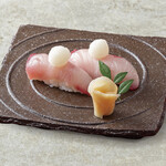 Tsurutontan - 寒鰤の握り寿司