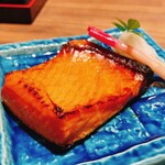 Ochanomizu Ten - 鮭ハラス蕎麦つゆ漬け焼き