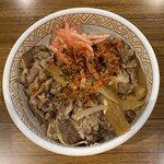 すき家 - 牛丼(つゆだく･ねぎだく)(ミニ)