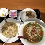 福シン源 - 炒飯定食¥1080