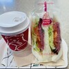 サンドイッチハウス　メルヘン - ローストビーフサンドとカフェラテS