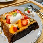 leafis cafe ASAGAYA - オレンジ香るフレンチトースト