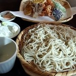 桜海老のかき揚げのセット