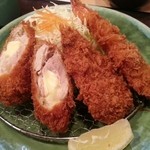 かつ時 - ヒレカツ・エビフライ・チーズチキンカツ