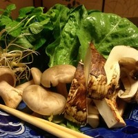 比良山荘 - 国産名残マツタケ